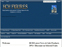 Tablet Screenshot of hchfigures.com